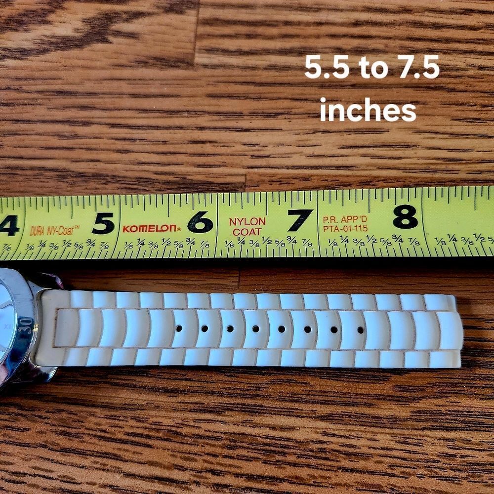 JUICY COUTURE Vintage Silver And Crystal Boyfriend Watch WHIMSYGOTH - Picture 9 of 14